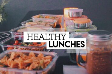 5 HEALTHY LUNCH IDEAS || for school or work