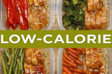 Low Calorie Meal Prep Bowls