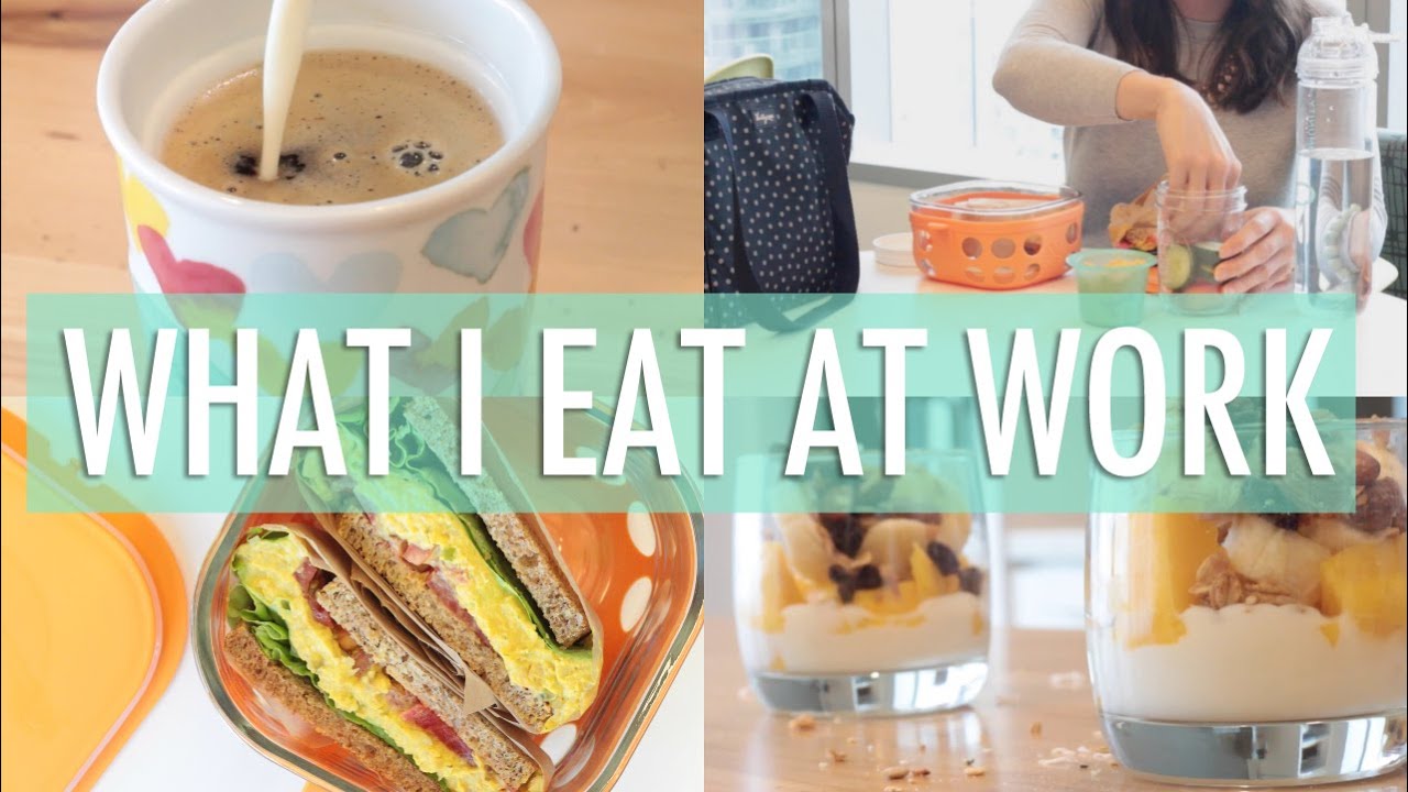 What I Eat In a Day at Work | EASY & Healthy Meals What I Eat In a Day at Work | EASY & Healthy Meals