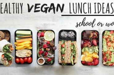 VEGAN SCHOOL LUNCH IDEAS » healthy + easy (bento box)