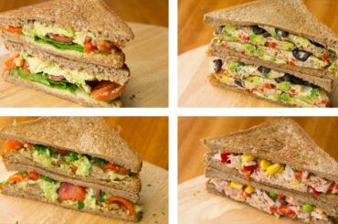 4 Healthy Sandwich Recipes For Weight Loss | Healthy Lunch Ideas
