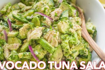 Salads: Avocado Tuna Salad Recipe - Natasha's Kitchen