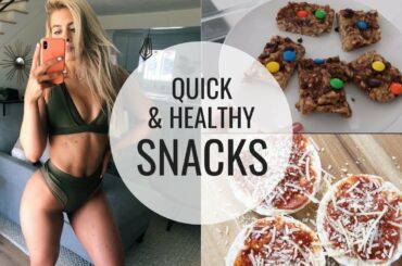 HEALTHY SNACKS FOR BACK TO SCHOOL