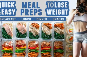 How I Meal Prep | Quick & Easy | Healthy Recipes To Lose Weight