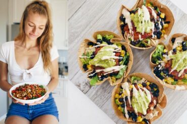 WHAT I EAT IN A DAY IN SUMMER | 3 EASY HEALTHY RECIPES (vegan)