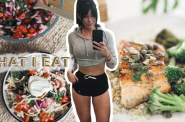 WHAT I EAT // 4 Fast, Easy, & Healthy Dinner Ideas