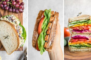 Vegan Sandwich Ideas for Back to School / Work