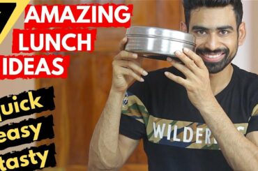 7 Quick & Healthy Lunch Box Ideas for the Week (Vegetarian)