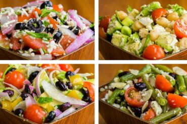 4 Salad Recipes For Weight Loss Vegetarian | Healthy Salad Recipes