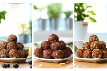 Healthy No-Bake Energy Bites | 3 Delicious Ways