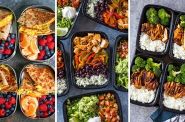 What To Eat To Gain Weight? | 10 Recipes For Weight Gain | Quick and Easy Meal Prep Ideas