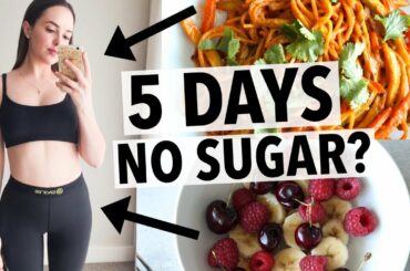 5 DAYS NO SUGAR CHALLENGE | HOW I QUIT SUGAR + HEALTHY RECIPE IDEAS!