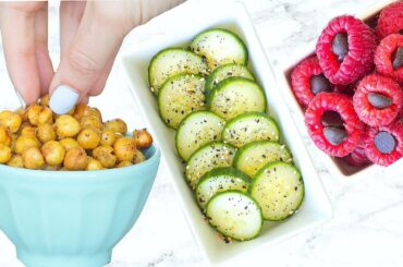 10 HEALTHY SNACKS EVERYONE NEEDS TO KNOW! EASY AND QUICK!