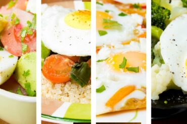 4 Healthy Breakfast Ideas For Weight Loss With Eggs | Weight Loss Recipes