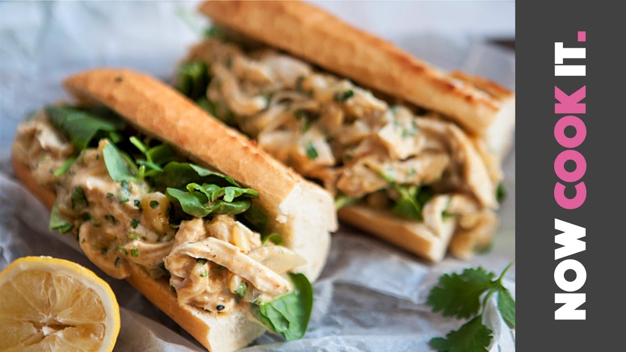 Pulled Chicken Sandwich Recipe | Now Cook It Pulled Chicken Sandwich Recipe | Now Cook It