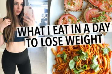 WHAT I EAT IN A DAY | QUICK + HEALTHY RECIPES WEIGHT LOSS RECIPES!