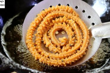 Wheat Flour Chakli Recipe /Atta Murukku Recipe | Healthy Diwali Snacks Recipes | Skinny Recipess