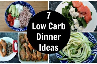 7 Low Carb Dinner Ideas - A Week Of Easy Keto Diet Dinner Recipes