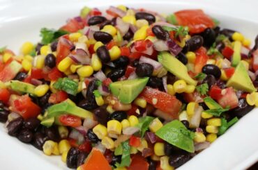 Black Bean Salad Recipe - How to Make a Black Bean Salad