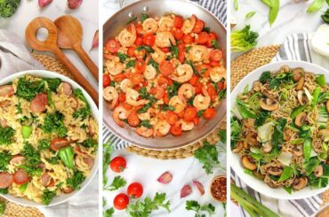 15 Minute One Pot Dinner Recipes | Easy + Healthy Weeknight Dinners