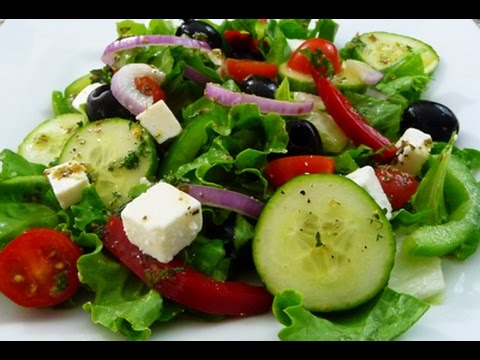 Easy Greek Salad recipe, super healthy and delicious, how to cook. Easy Greek Salad recipe, super healthy and delicious, how to cook.