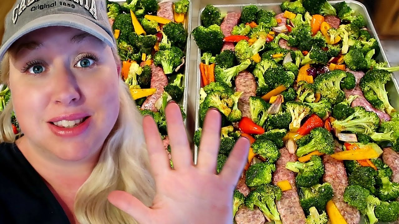 🥦5 SHEET PAN DINNERS | Healthy Recipes with TONS of Veggies, too!!! 🥦5 SHEET PAN DINNERS | Healthy Recipes with TONS of Veggies, too!!!