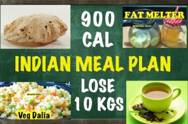 HOW TO LOSE WEIGHT FAST 10Kg in 10 Days - Indian Meal Plan / Indian Diet Plan by Versatile Vicky