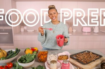 THE BEST Healthy Food Prep!! Protein Granola, Healthy Carbs, Snacks & MORE!