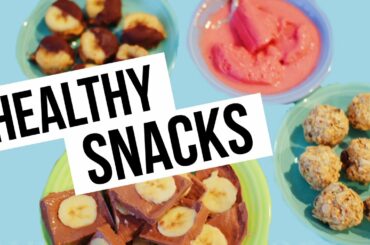 4 HEALTHY SPRING SNACK RECIPES