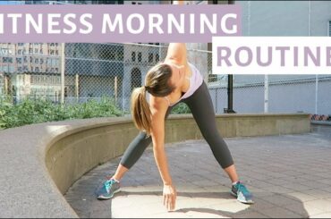 Fitness Morning Routine + Healthy Dinner Recipe Vlog | VLOG 66