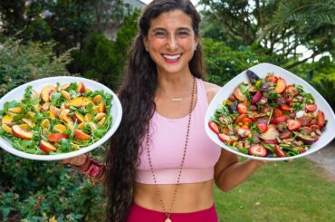 3 AWESOME Healthy Salad Recipes THAT AREN'T BORING | FullyRaw Vegan