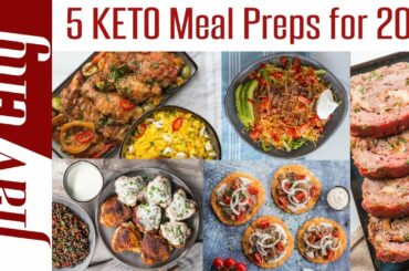 5 Keto Meal Prep Recipes For Weight Loss - 2019 Clean Eating