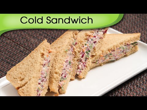 Cold Sandwich – Quick Five Minutes Snack / Tiffin Recipe By Ruchi Bharani Cold Sandwich - Quick Five Minutes Snack / Tiffin Recipe By Ruchi Bharani