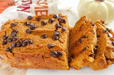 Healthy Pumpkin Bread | paleo recipes