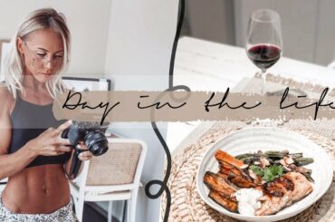 my fav HEALTHY DINNER RECIPE | day in the life CONTENT CREATOR