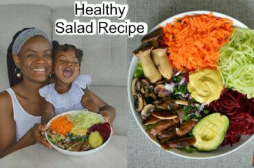 Delicious & Healthy Salad Recipe + Food shopping at the Farmers Market