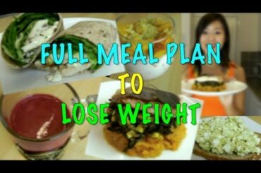 Full Meal Plan to Lose Weight (Step by Step Recipes)
