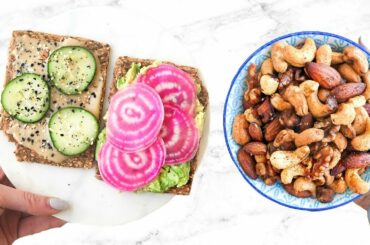 10 HEALTHY SNACK IDEAS YOU NEED TO TRY! EASY RECIPES!