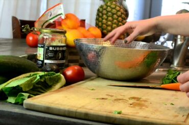 The BEST Raw Vegan Salad Dressing + My Favorite Salad RECIPE