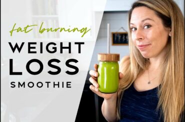 Fat-Burning Green Smoothie for Weight Loss