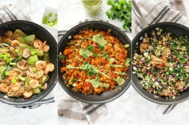 3 MUST TRY Healthy One Pan Meals | easy paleo recipes