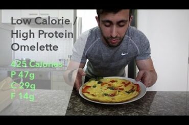 Low Calorie Meals - High Protein Omelette
