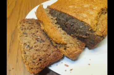 The Tastiest Whole Grain Sugar Free Banana Bread ~ Great Recipe for Diabetics