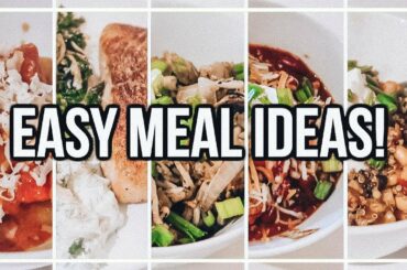 EASY 1 PERSON MEAL IDEAS! | Healthy Recipes for 1 Person