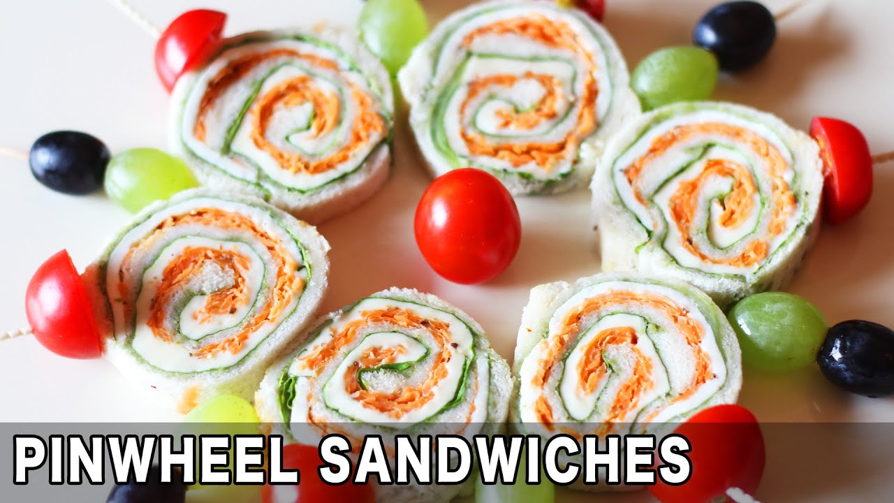 Pinwheel Sandwich | Kid's Lunch Box Recipe | Quick & Healthy | Kanak's Kitchen Pinwheel Sandwich | Kid's Lunch Box Recipe | Quick & Healthy | Kanak's Kitchen