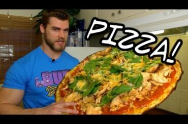 Healthy Pizza Recipe - How to make a Low Carb, High Protein Pizza