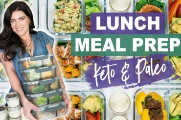 5 Make-Ahead Healthy Lunch Recipes (KETO & PALEO) | Healthy Meal Prep for Weight Loss