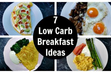 7 Low Carb Breakfast Ideas - A Week Of Keto Breakfast Recipes
