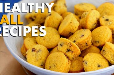 Healthy FALL Recipes | Gluten Free Cornbread, Quinoa Kale Salad & Roasted Acorn Squash