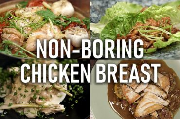 4 Healthy Chicken Breast Recipes - How To Cook It Properly